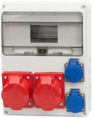 Stacionární rozvaděč Lago 11-mod zásuvky 16A 5p 32A 5p 2x230V F3.0285