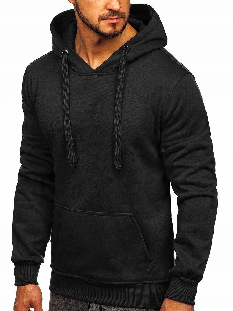 

Bluza Męska Z Kapturem Czarna 2009 DENLEY_2XL