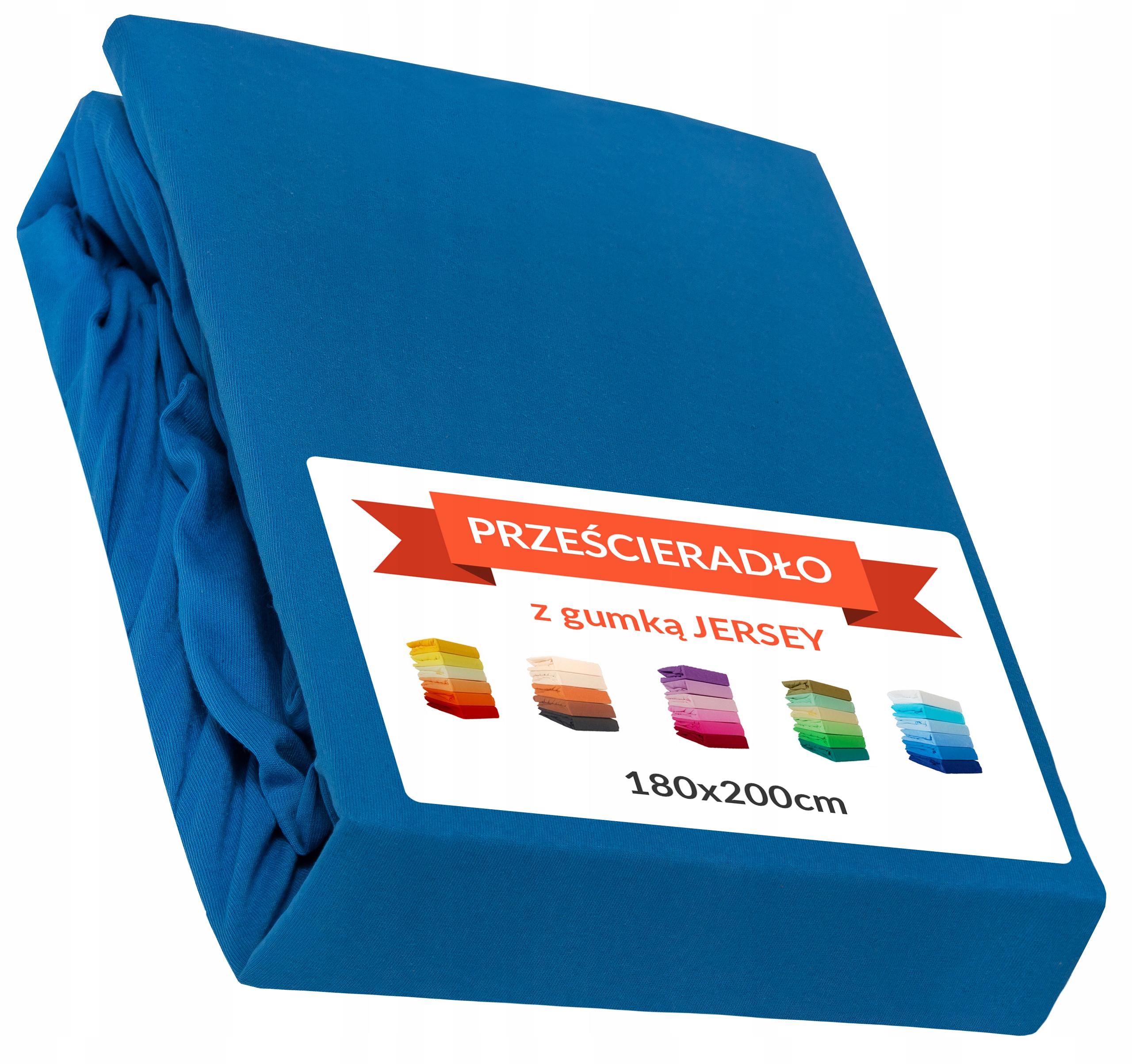 

Prześcieradło Jersey z Gumką grube 180x200