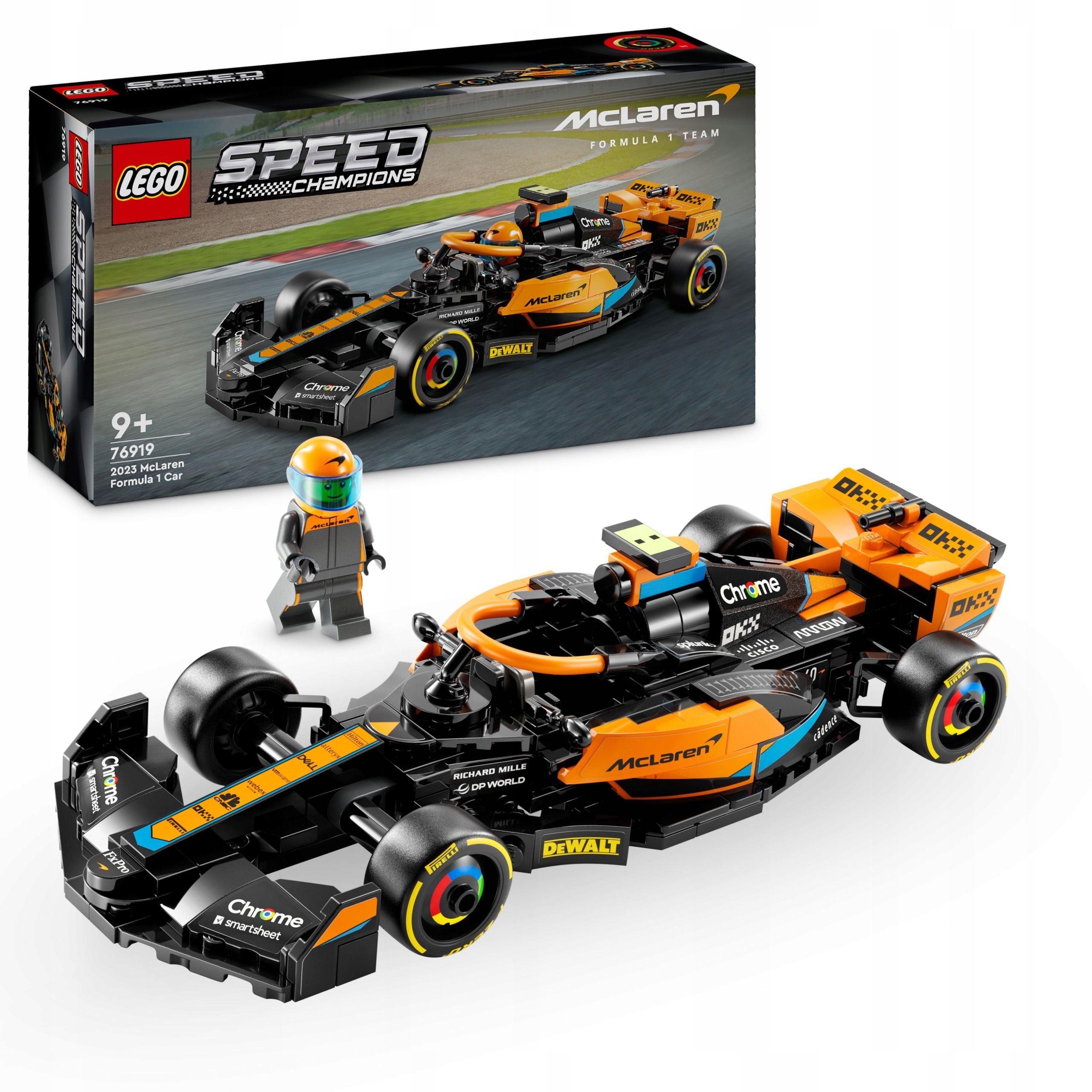 Lego Speed Champions Auto Závodní Auto Sada Mclaren Formula Stavebnice