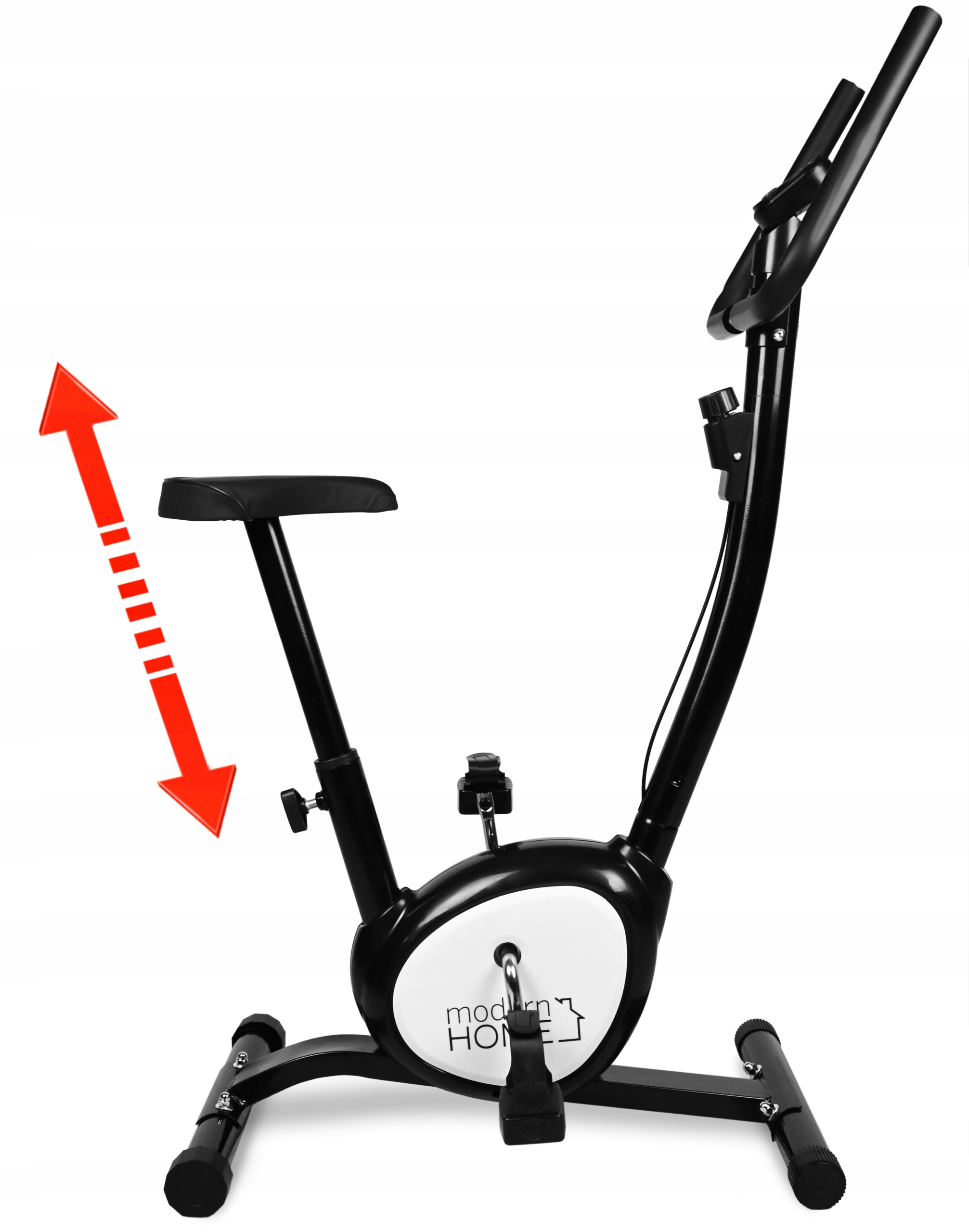 PROFESJONALNY ROWEREK Stacjonarny ROWER TRENINGOWY KOMPUTER WYŚWIETLACZ XXL Typ pionowy