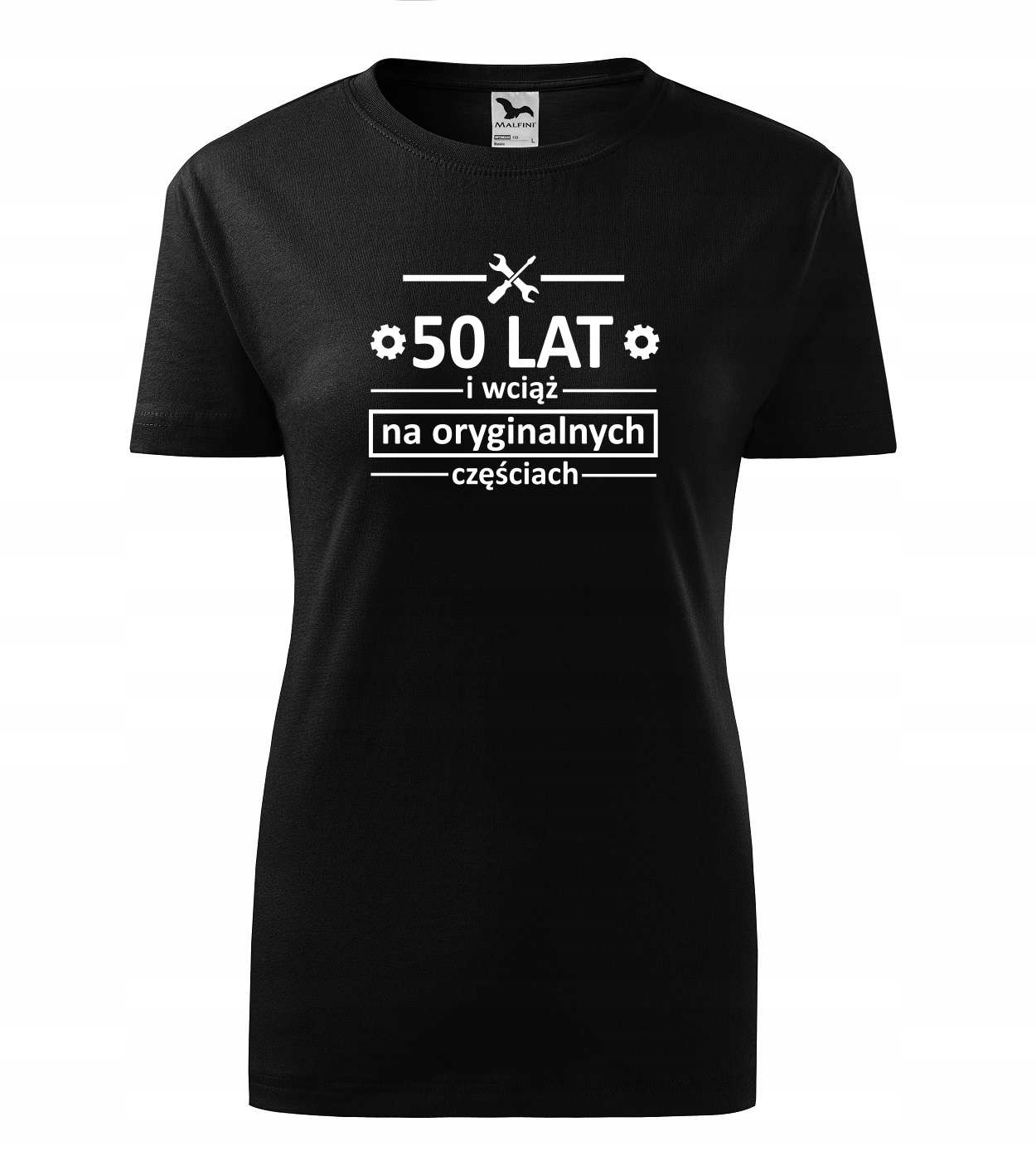 

Koszulka T-shirt 50 lat urodziny oryginal damska