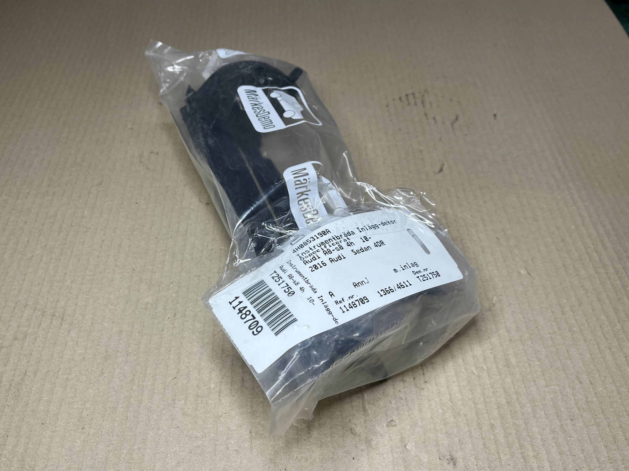 Montage dekorow Interne Audi A8 S8 D4 4H 4H0853190A