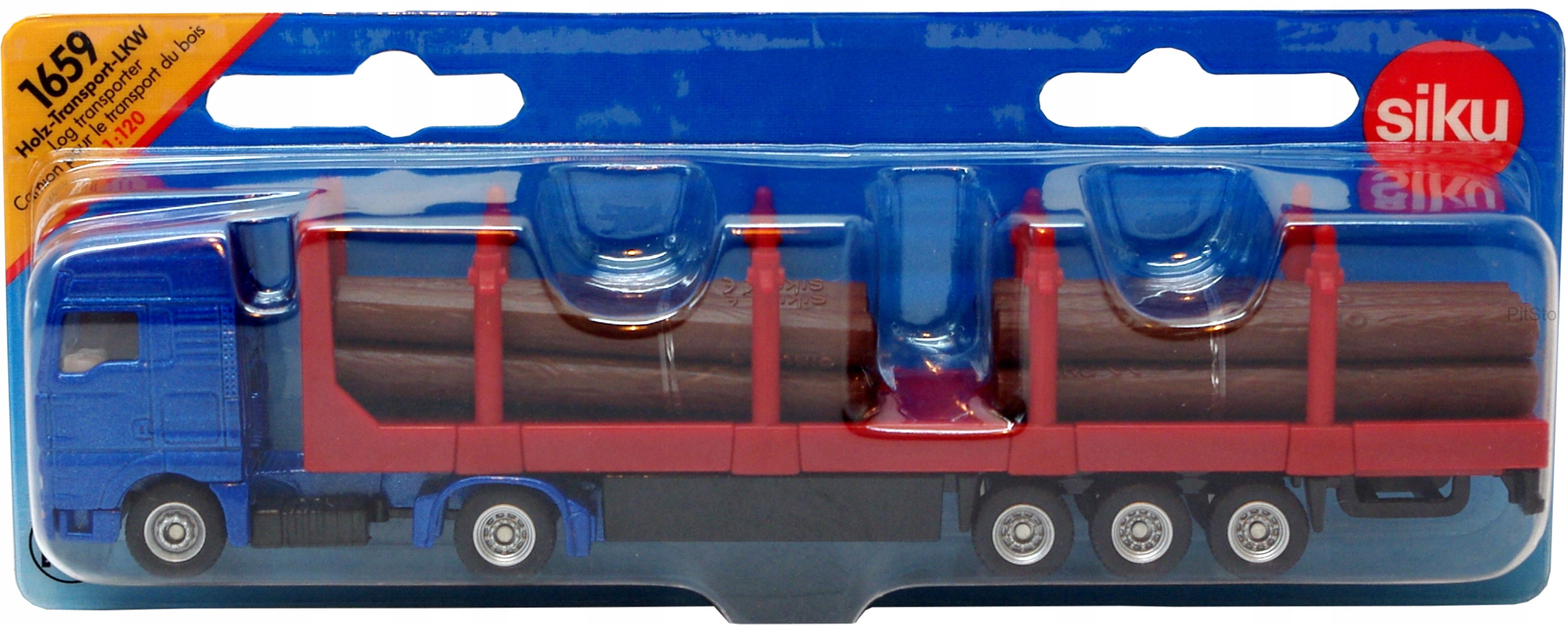 

1659 tir Volvo z naczepą drzewem siku