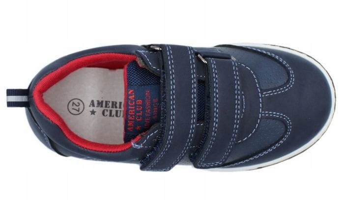 AMERICAN CLUB PÓŁBUTY XD35 SNEAKERSY GRANAT - 31 Odcień granatowy