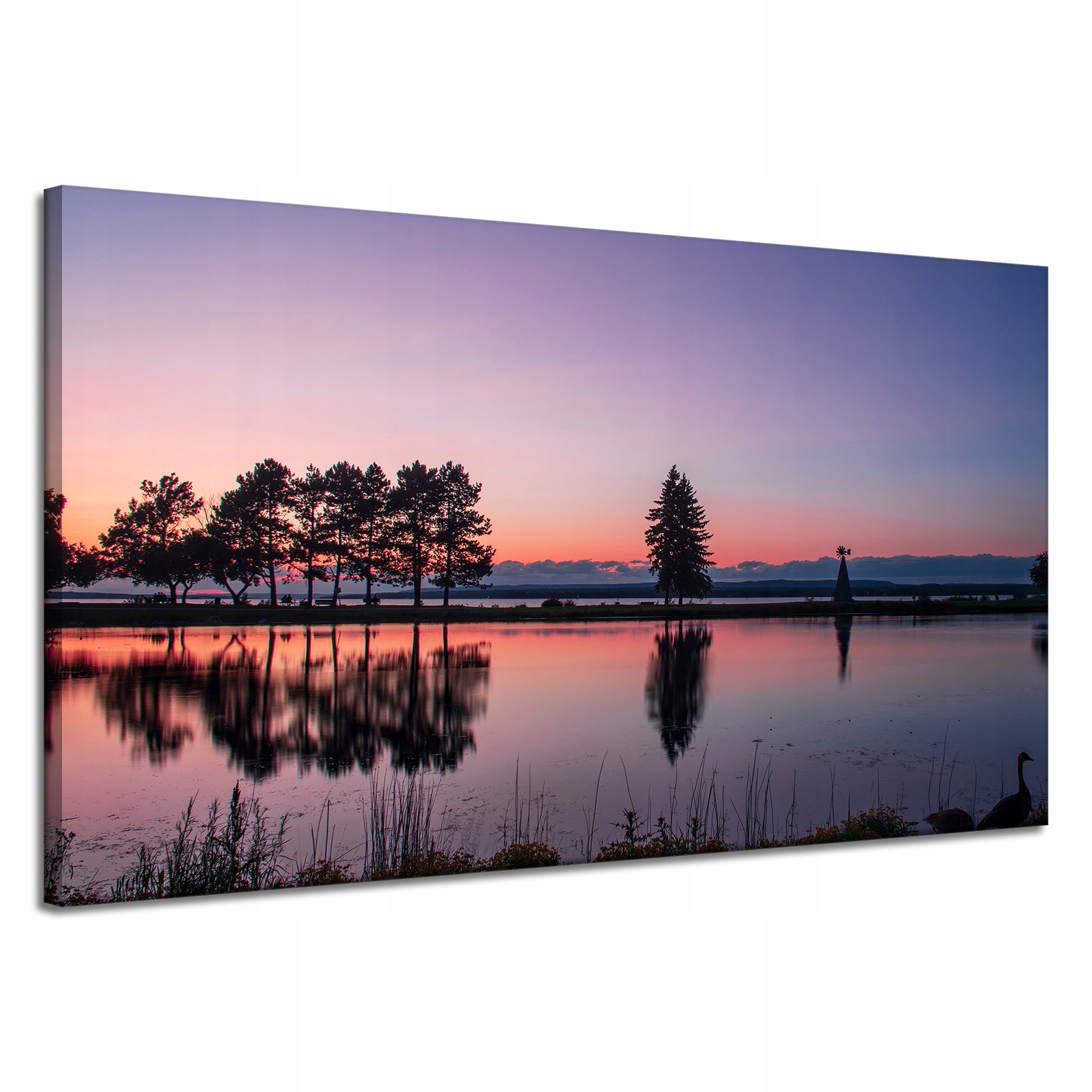 Obraz Canvas Příroda Západ slunce nad vodou 120x70