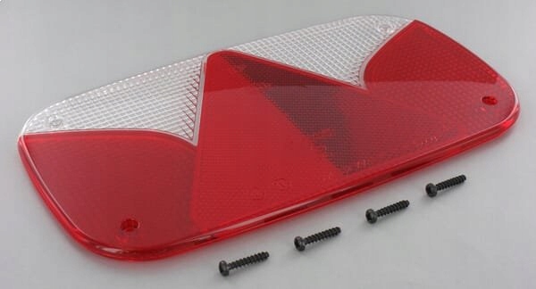 Абажур заднього ліхтаря червоний / білий 9el990632011 гелій