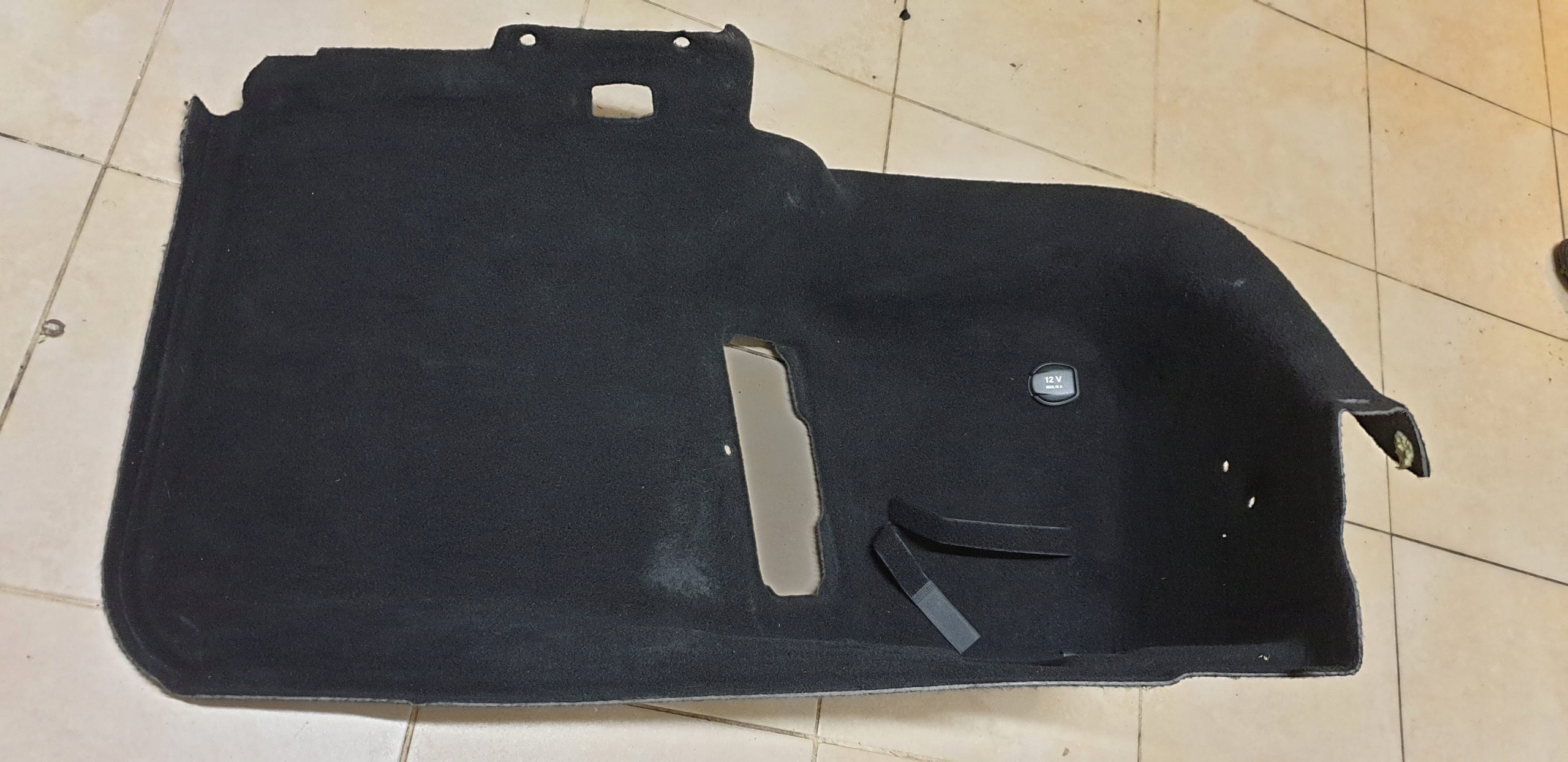 boot upholstery upholstery right rear part MERCEDES S W222 OE EU