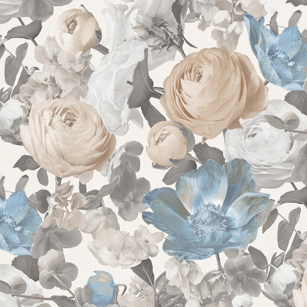 

Tapeta Kwiaty Róże Maki Winylowa Na Flizelinie