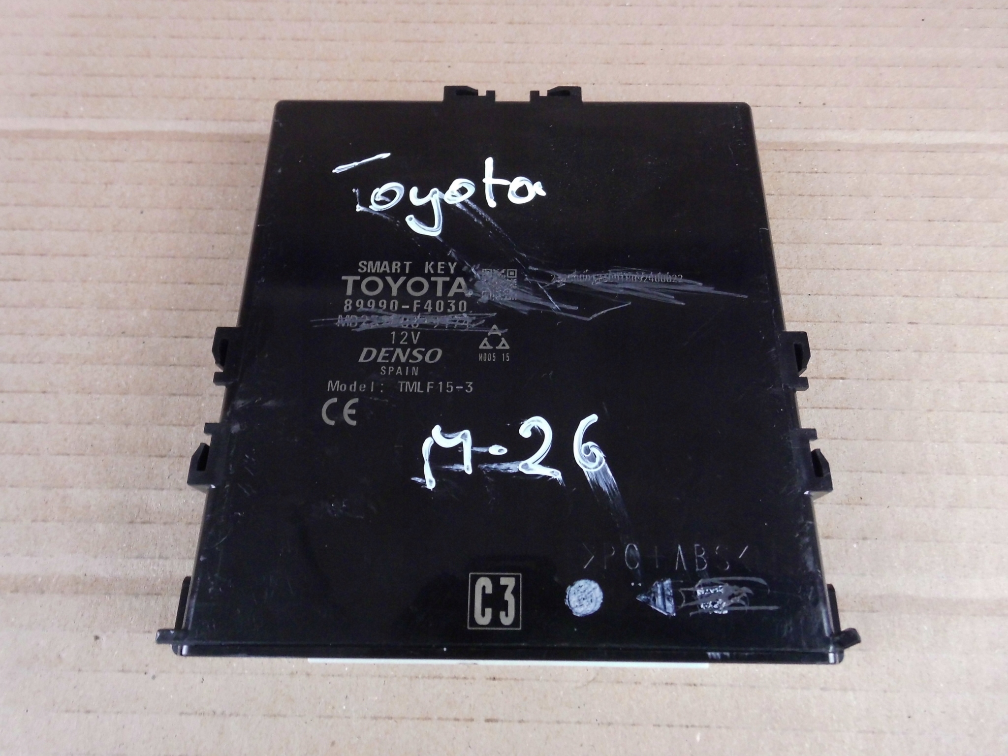 Toyota C-HR Module KEYLESS smart key 89990F4030 >