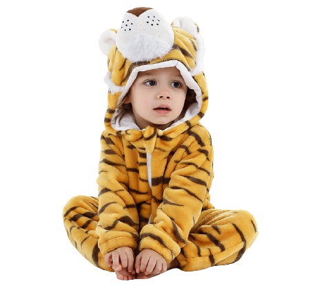 PYŽAMO PRE DETI TIGER OBLEČENIE KIGURUMI 80