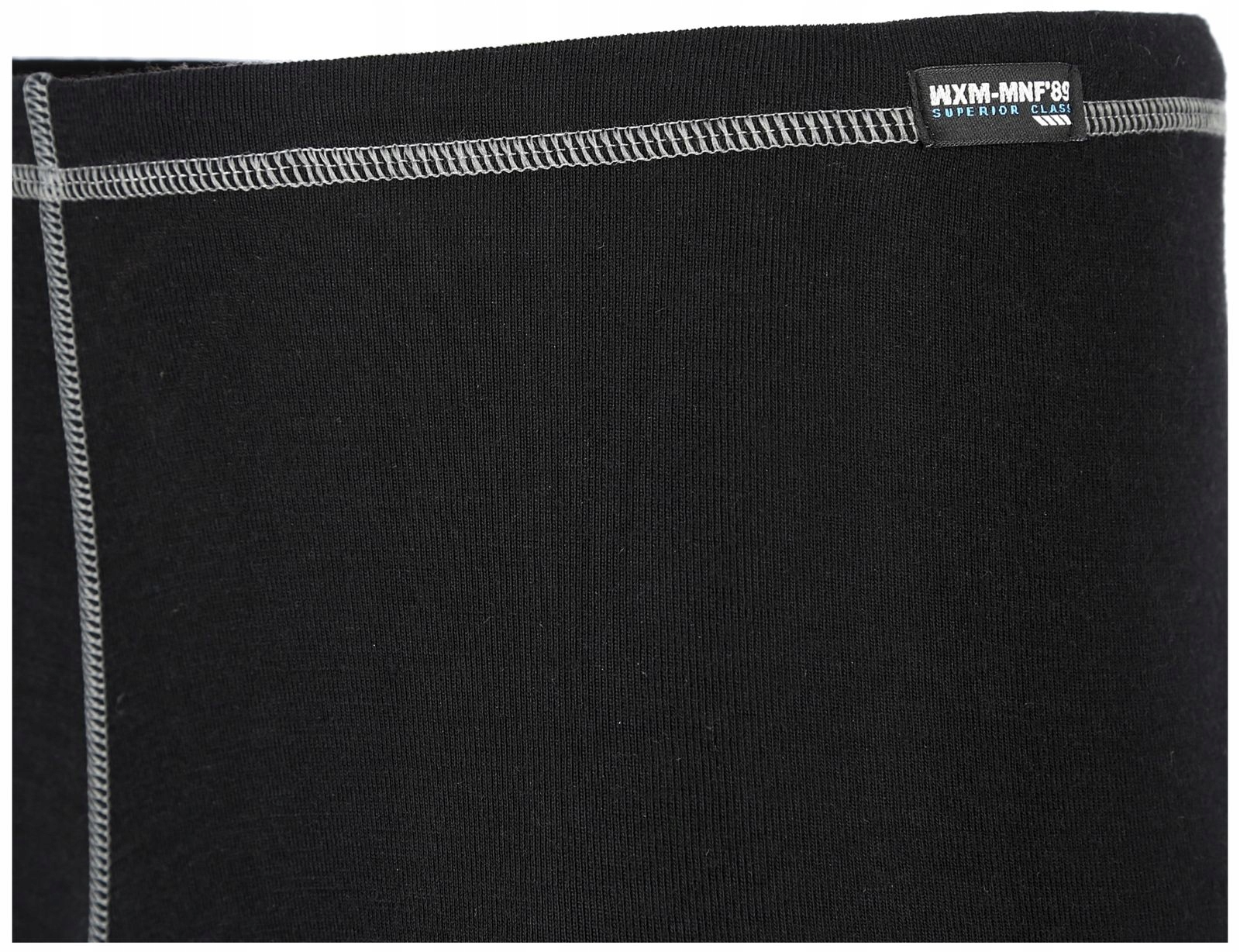 męskie czarne getry z przeszyciami termoaktywne z wełny Merynosa XL Typ bielizny getry