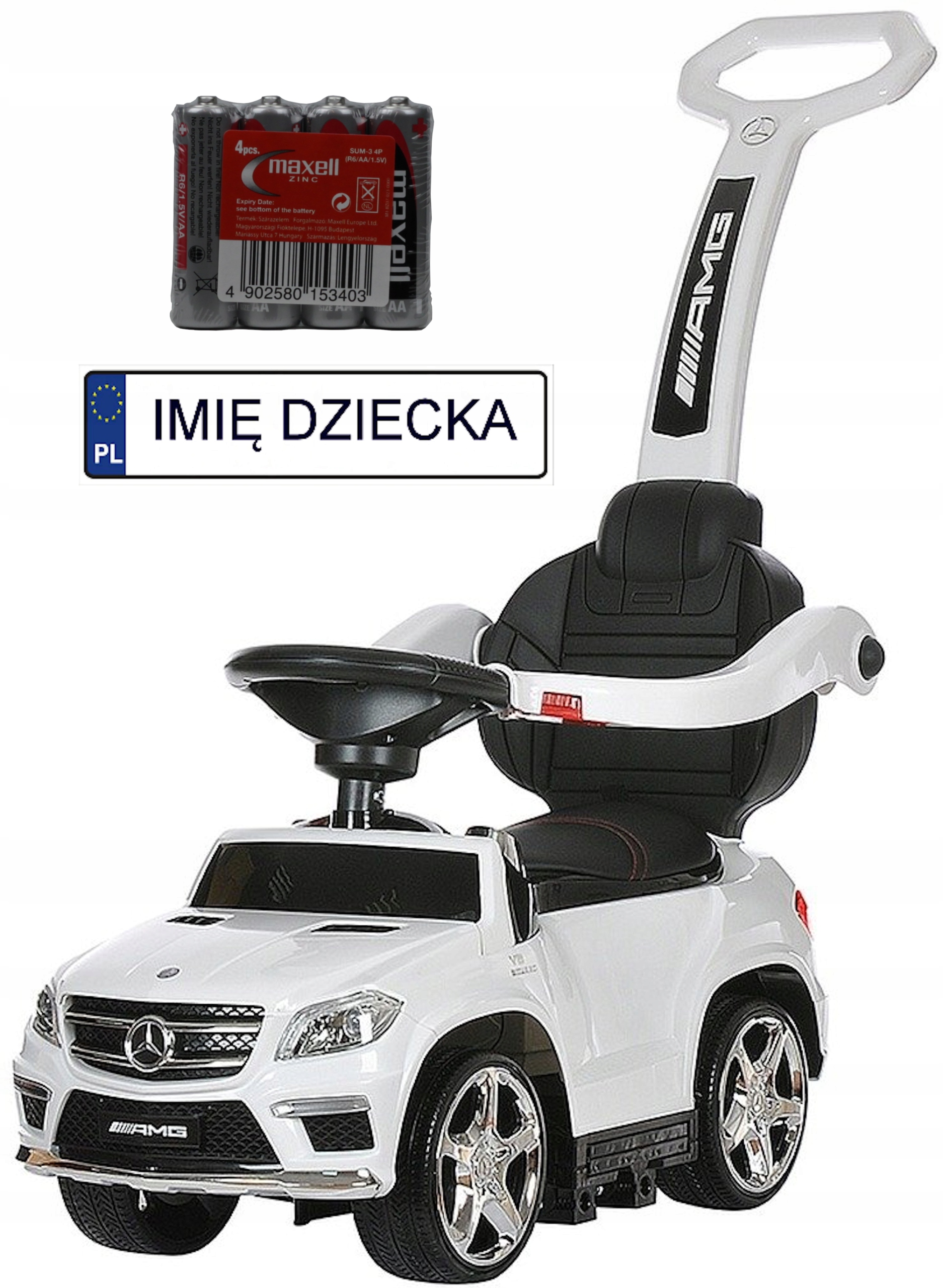 

Jeździk Mercedes GL63 na Roczek imię