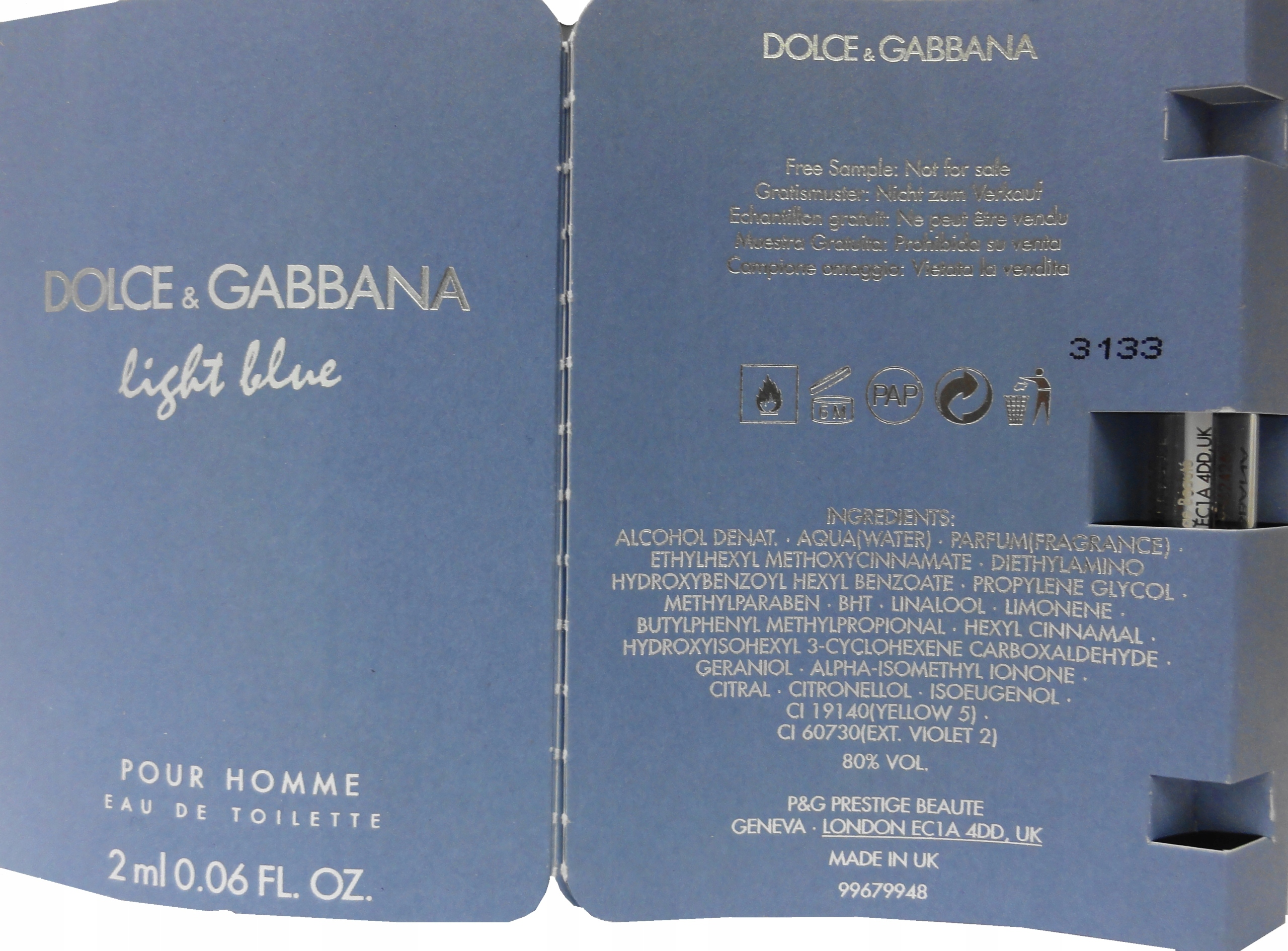 

Dolce & Gabbana Light Blue Pour Homme edt