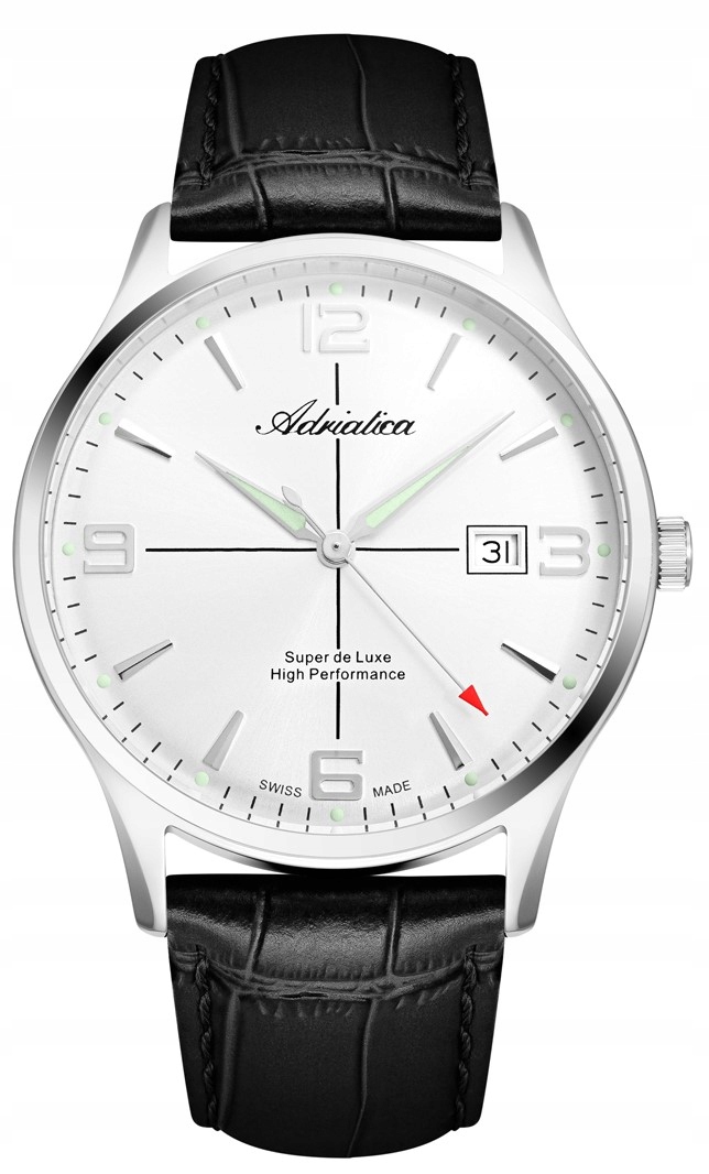 Pánské hodinky Adriatica A8331.5253Q stříbrné gravírování