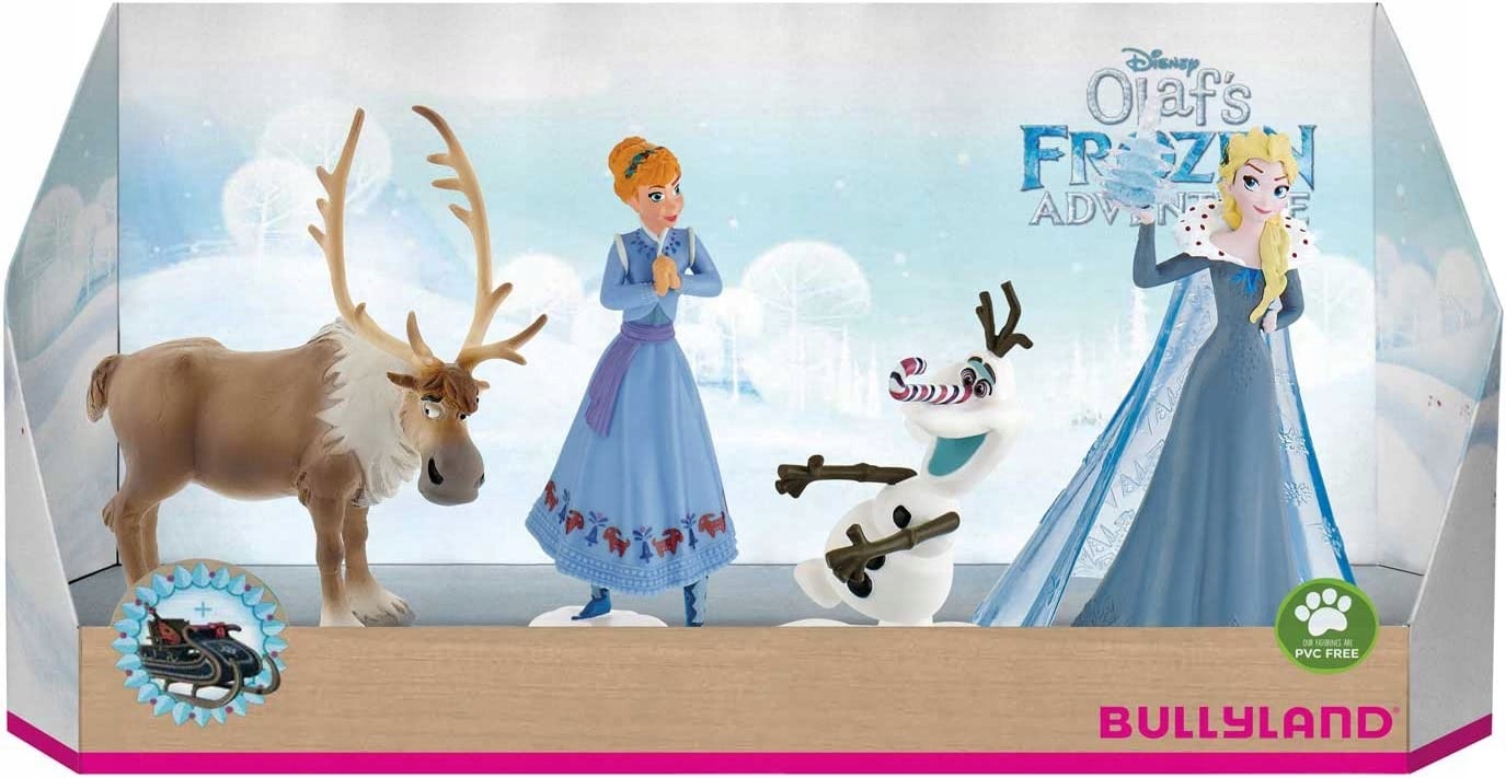 

4 Figurki Kraina Lodu Frozen Sven Elsa Anna Olaf