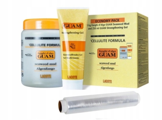 Guam Zeštíhlující sada Gel a Bahno 1 kg fólie