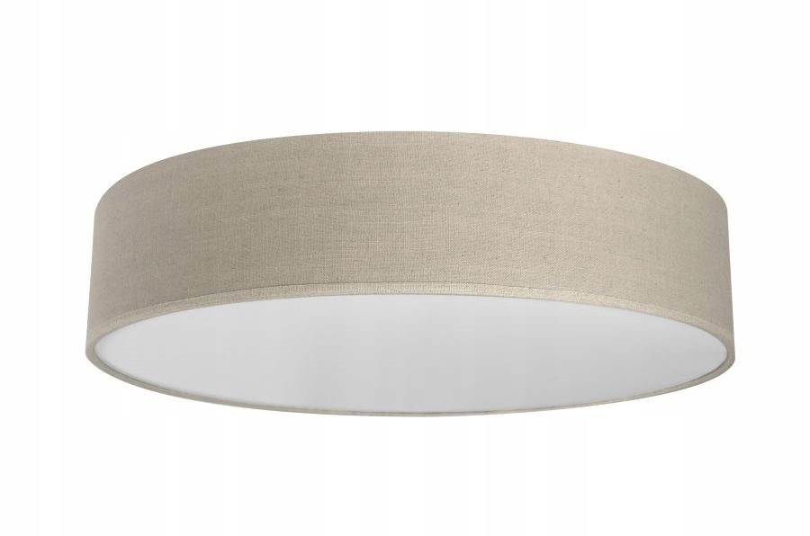 Plafon Livo Ø 70 cm Lniany 4xE27 Denko