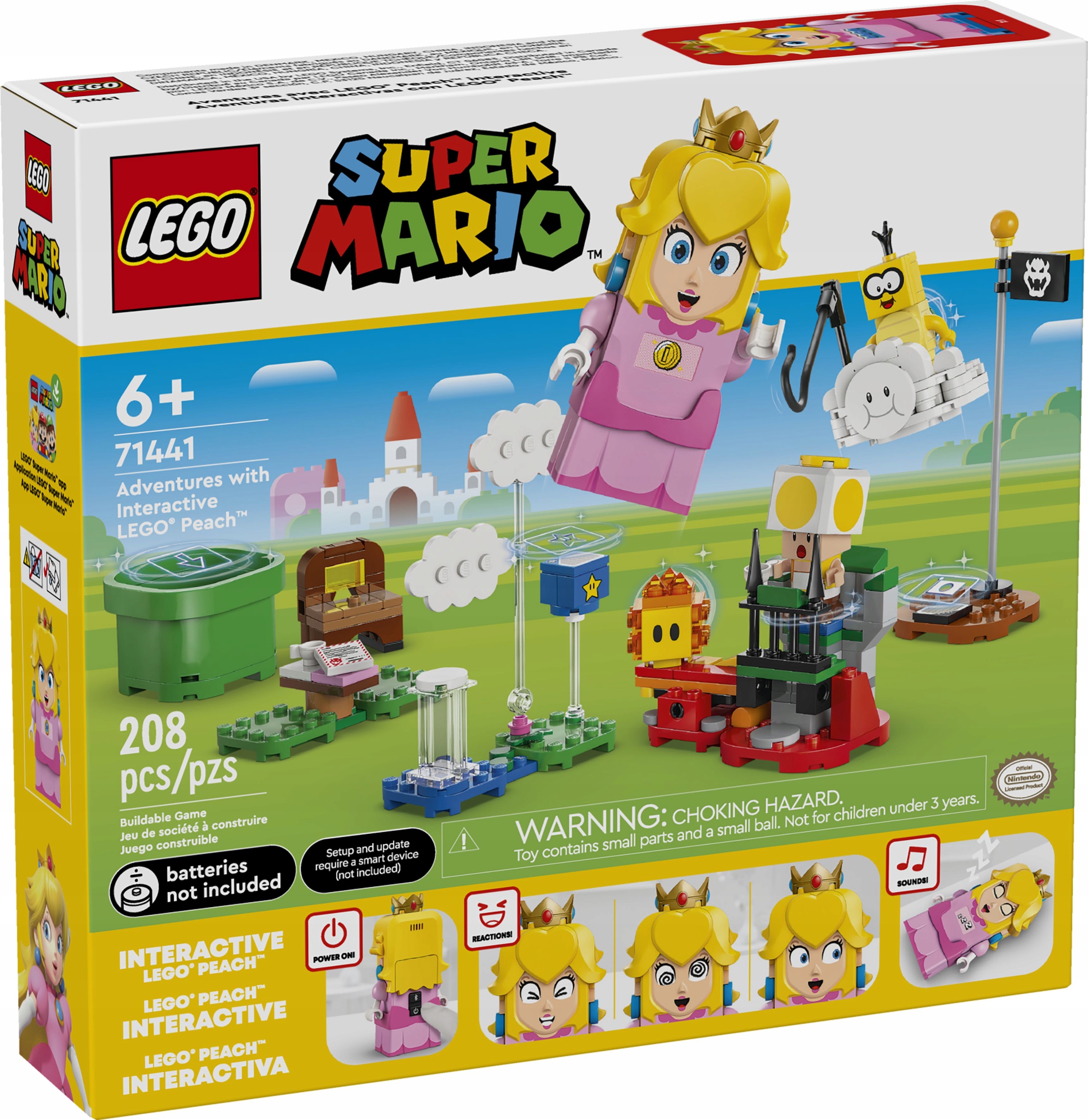 Lego Mario – Dobrodružství S Interaktivní Figurkou Lego Peach Set 71441