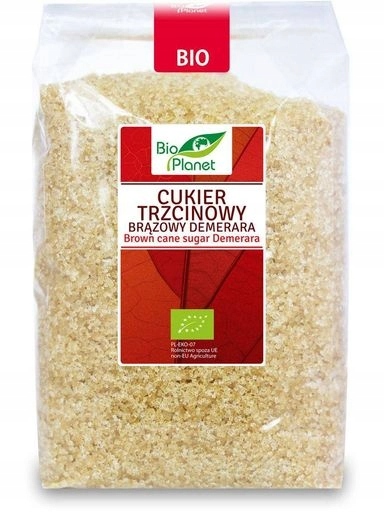 Levně 3x Bio Planet Cukr třtinově hnědý demerara Bio 1 kg