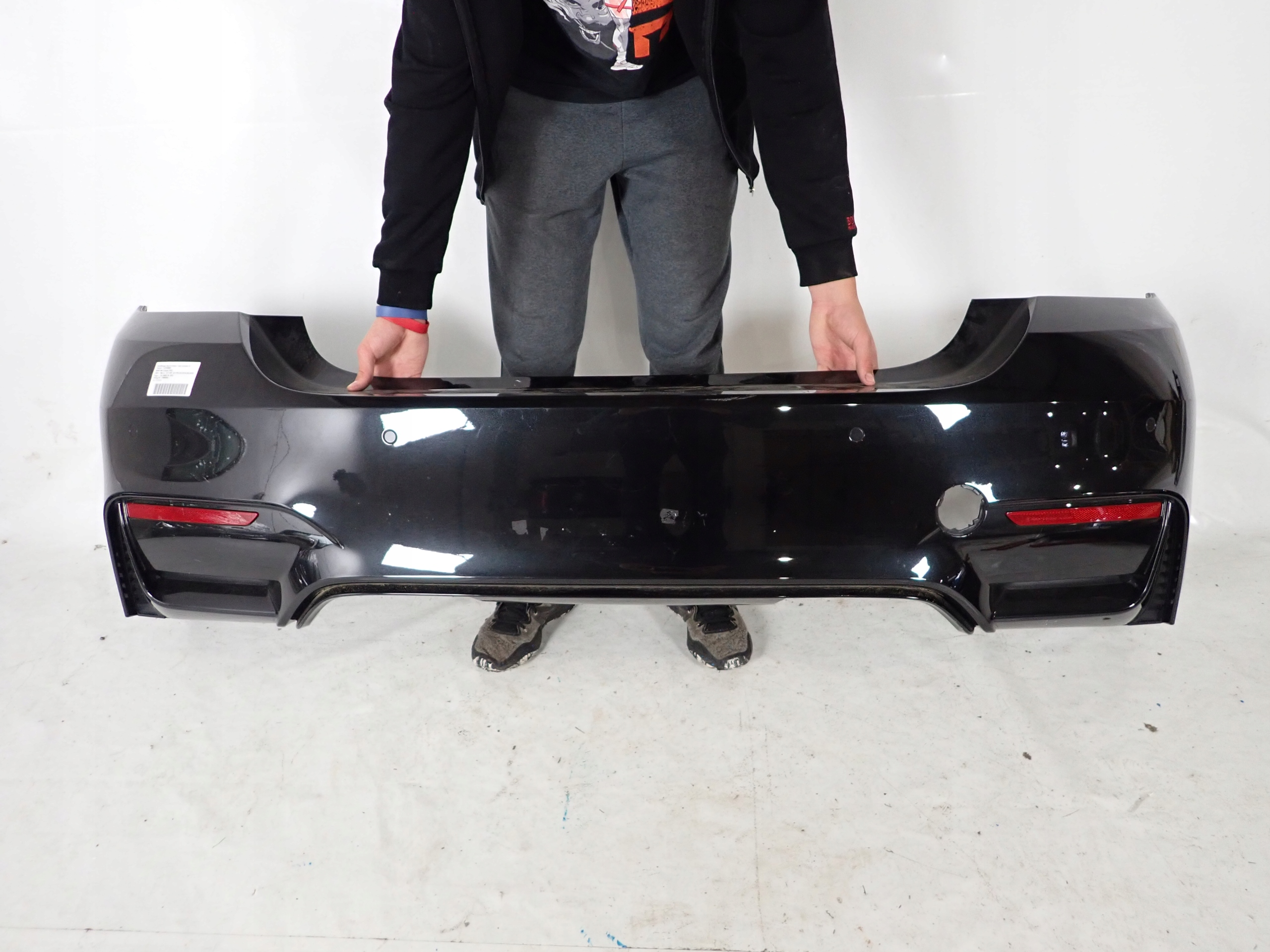BMW M4 F82 14- bumper rear part rear PDC