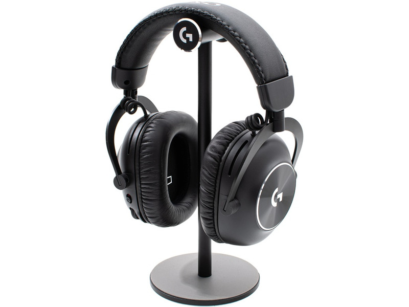 Słuchawki Logitech Pro X 2 Bezprzewodowe, Nauszne, Czarny Stojak