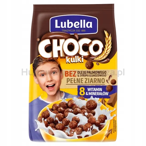 Levně Lubella Mlékovky Choco Obilné kuličky s čokoládovou příchutí 250 g