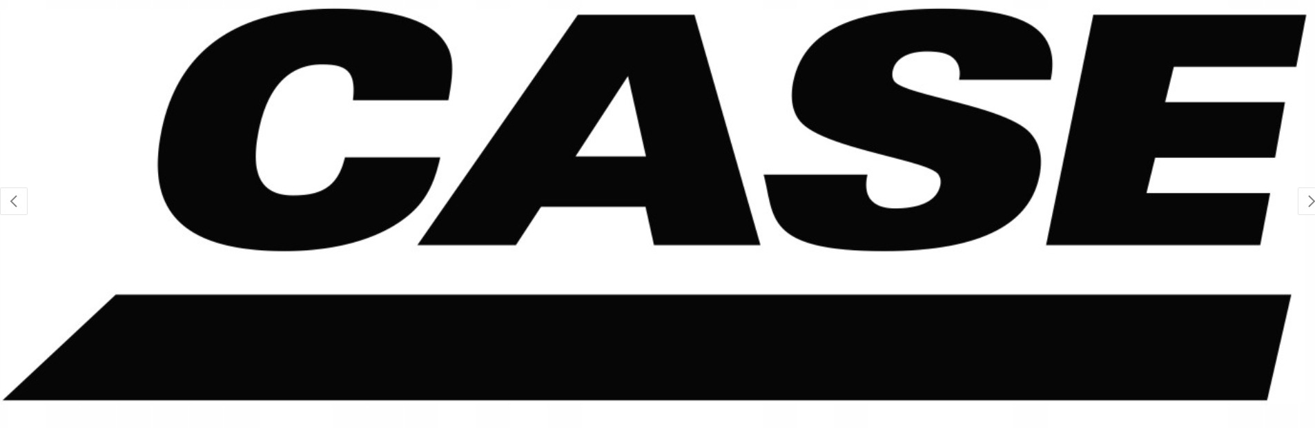 Naklejka Napis Logo Case 45cm traktor ciągnik na szybę maskę Samoprzylepna
