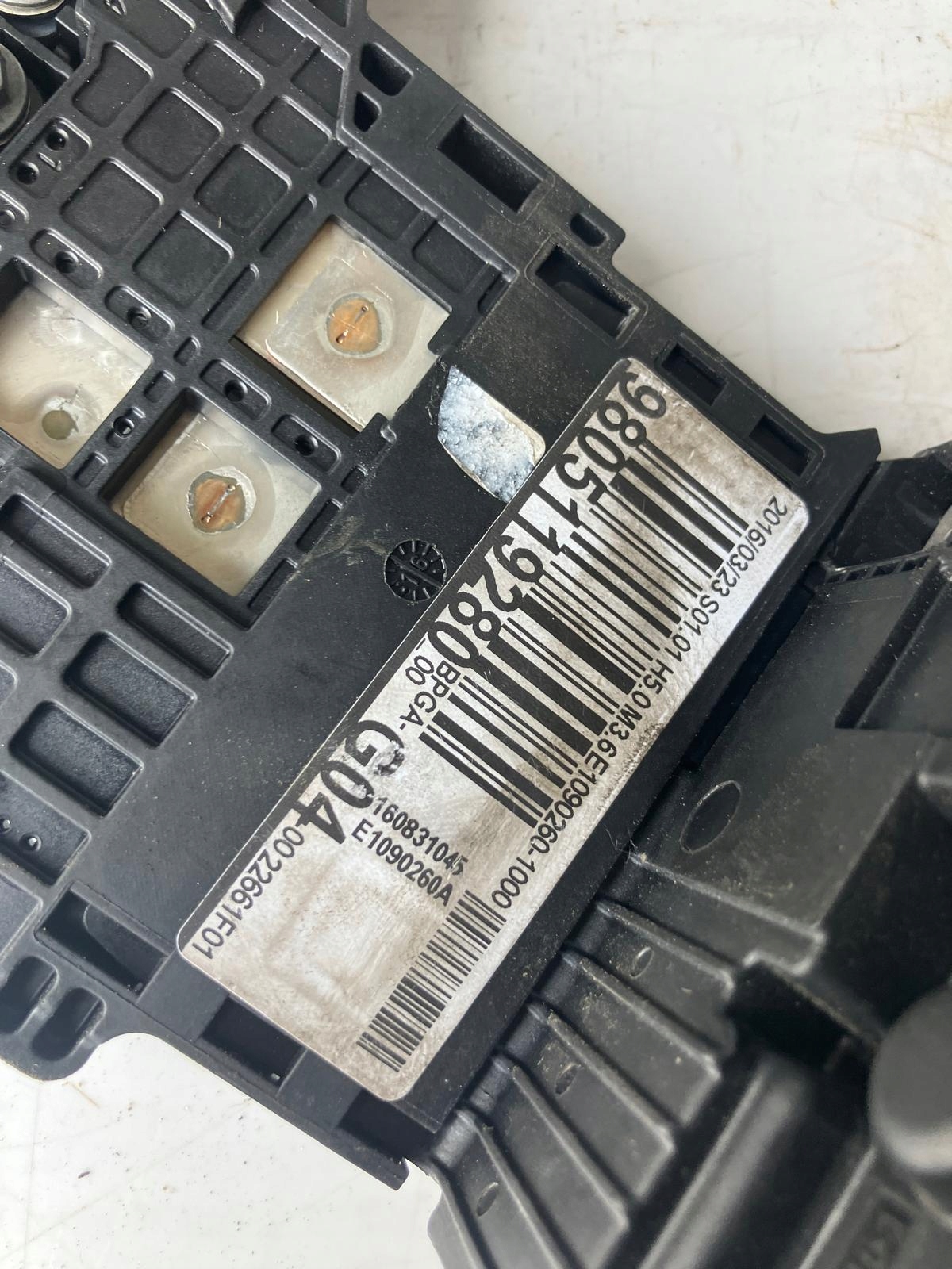 Unité commande moteur pour batterie CITROEN C4 II B7 9805119280 G04