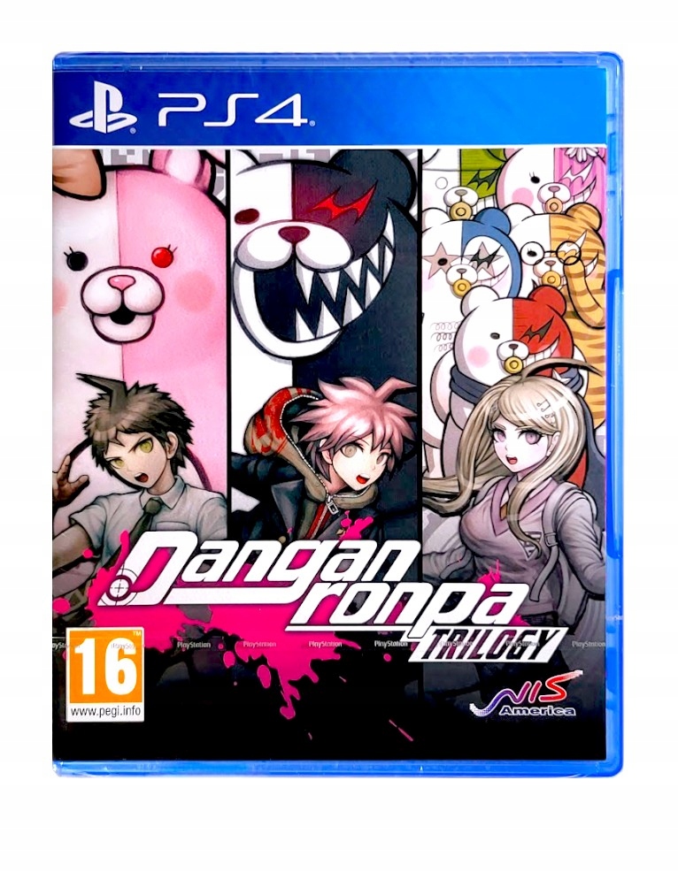 Danganronpa Trilogy Artbook PS4 PS5 Gra Na Płycie Nowa W Folii
