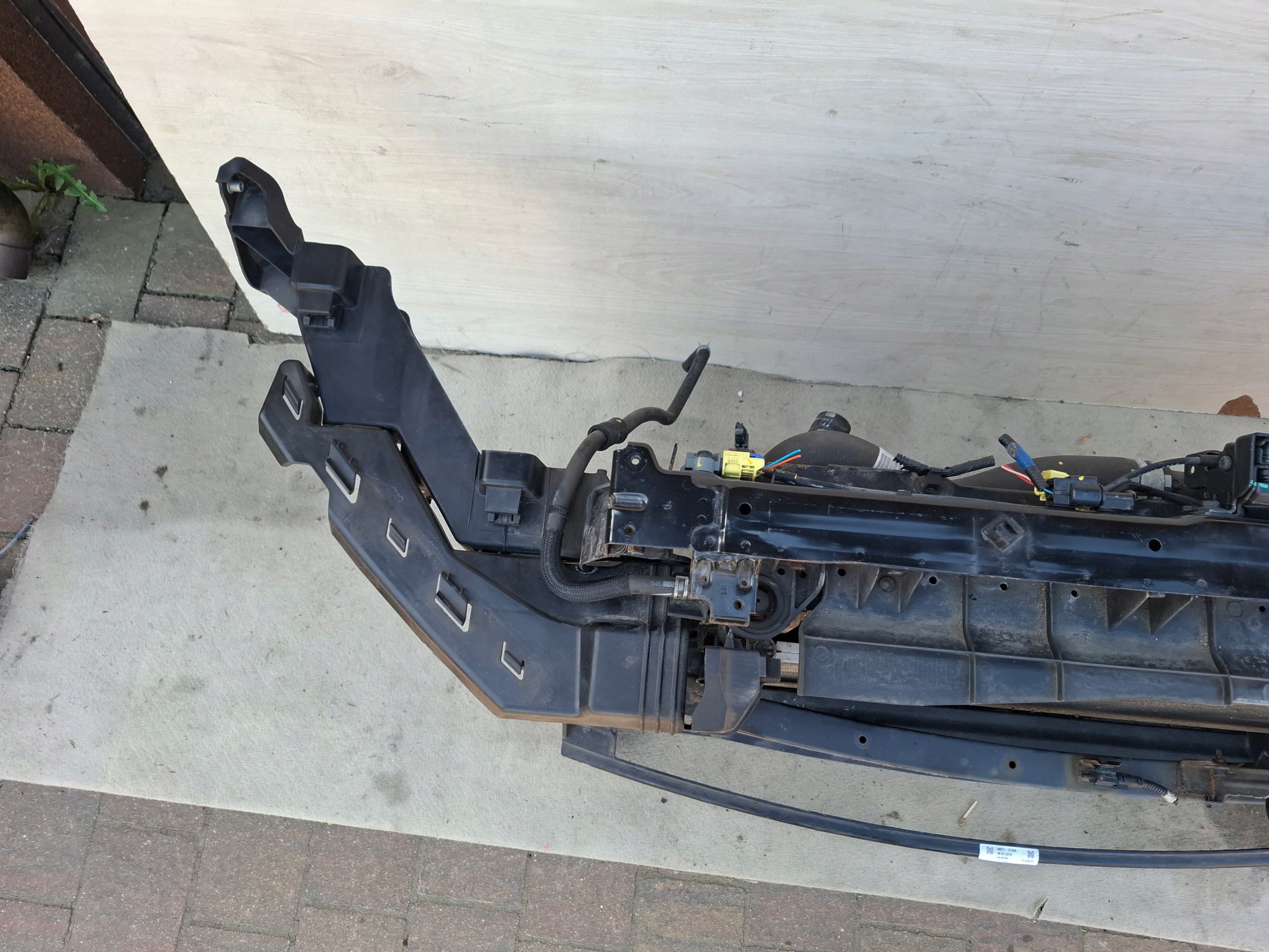 Hyundai Tucson III LIFT 1.6 GDI 18r support panel for radiators pillar radiator