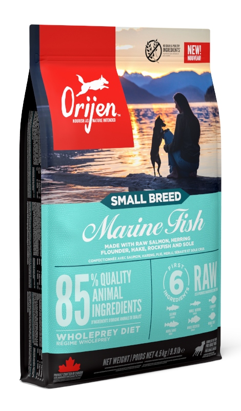 Orijen Small Breed Marine Fish Karma Dla Psa 4.5kg