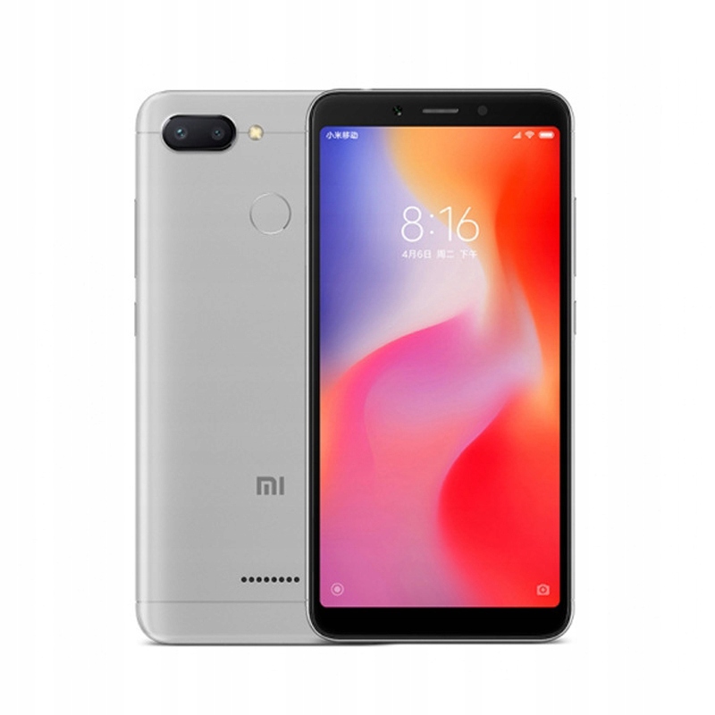 

Smartfon Xiaomi Redmi 6 3GB/32GB Szary