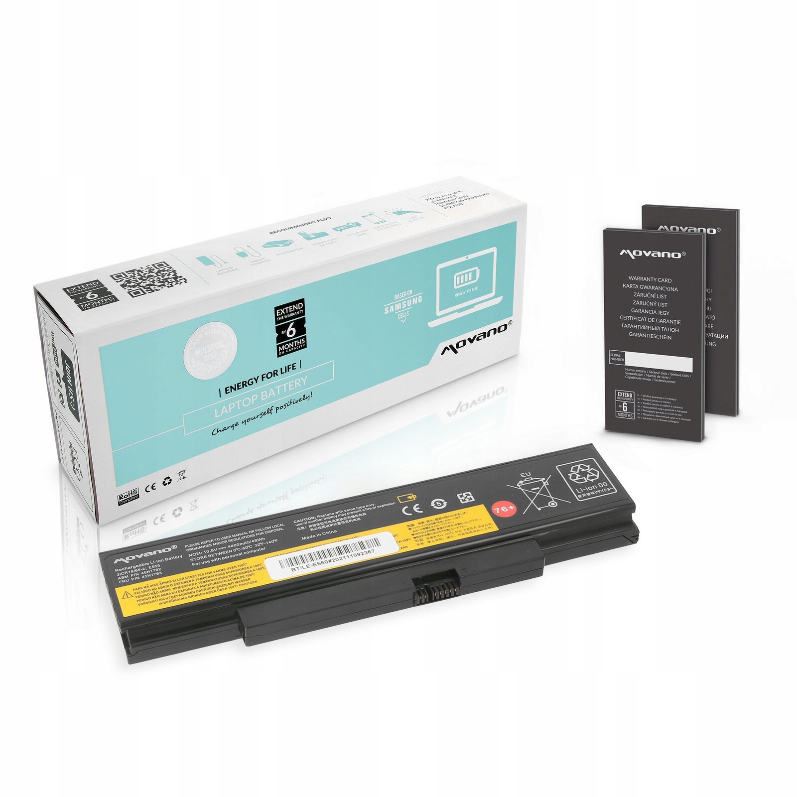 

Akumulator 45N1763 do Lenovo E560 E565 10,8V/11,1V