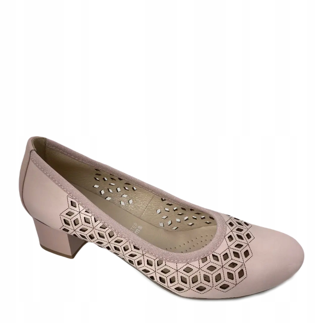 Dámské lodičky Arka kožené 6040/2064/0506 Růžová 37, Růžová