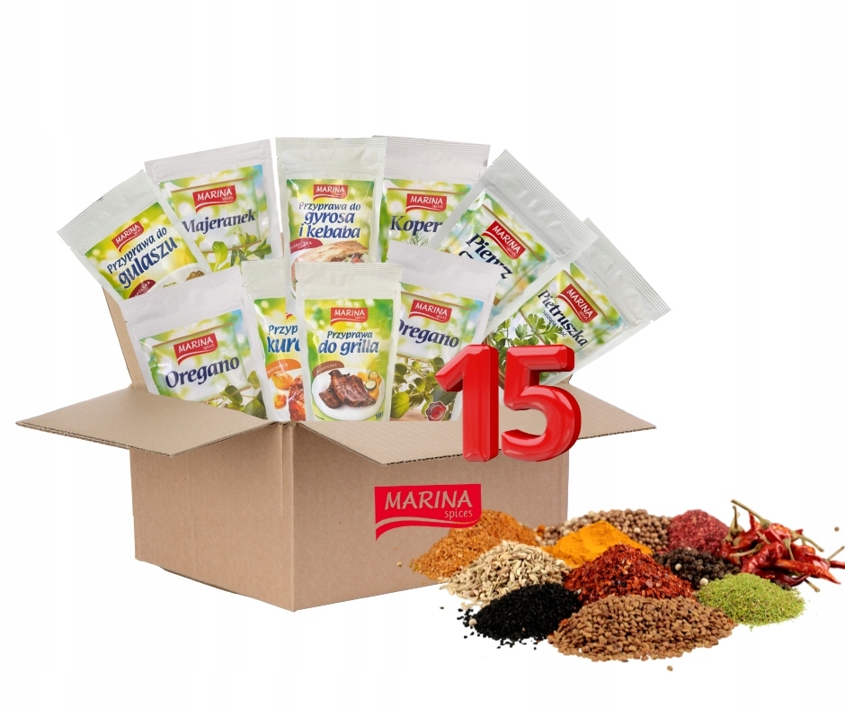 Levně Sada koření Marina 15 kusů Koření Základní sada cena