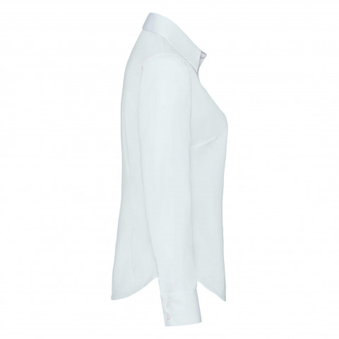 FRUIT OF THE LOOM Koszula Damska Długi Rękaw Biała Rozmiar L Marka Fruit of the Loom