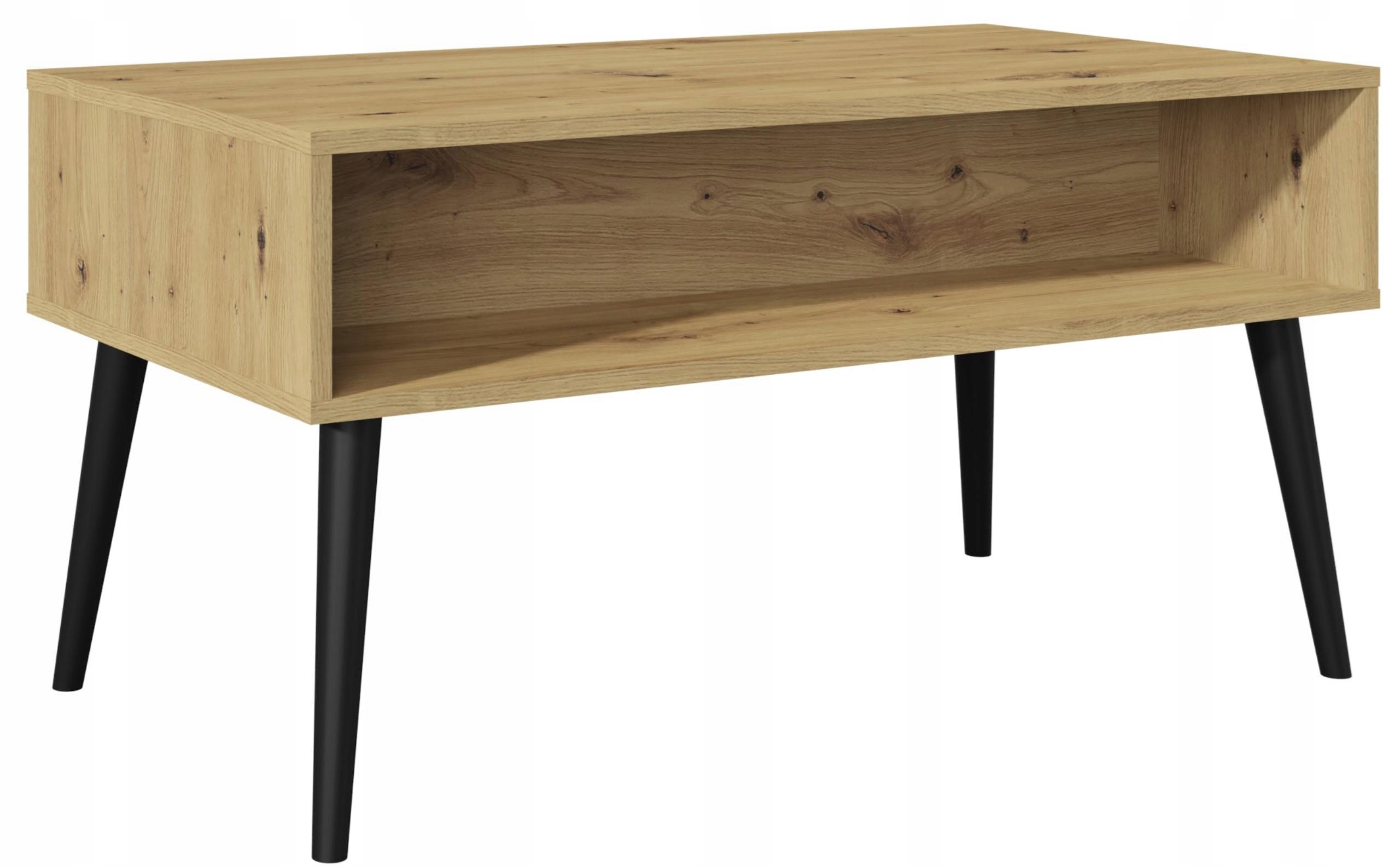 Lavica konferenčný stolík Lino dub artisan 100x50 cm škandinávsky retro loft