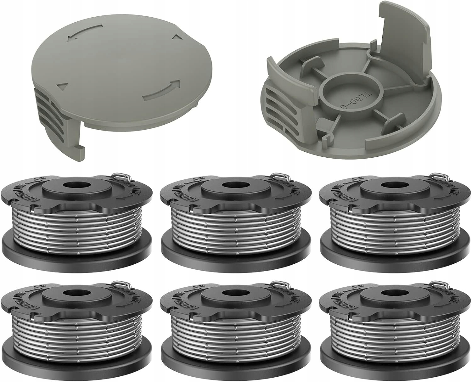 6x SZPULA Z ŻYŁKĄ DO PODKASZARKI ŻYŁKA DO BOSCH EasyGrassCut 18 23 26