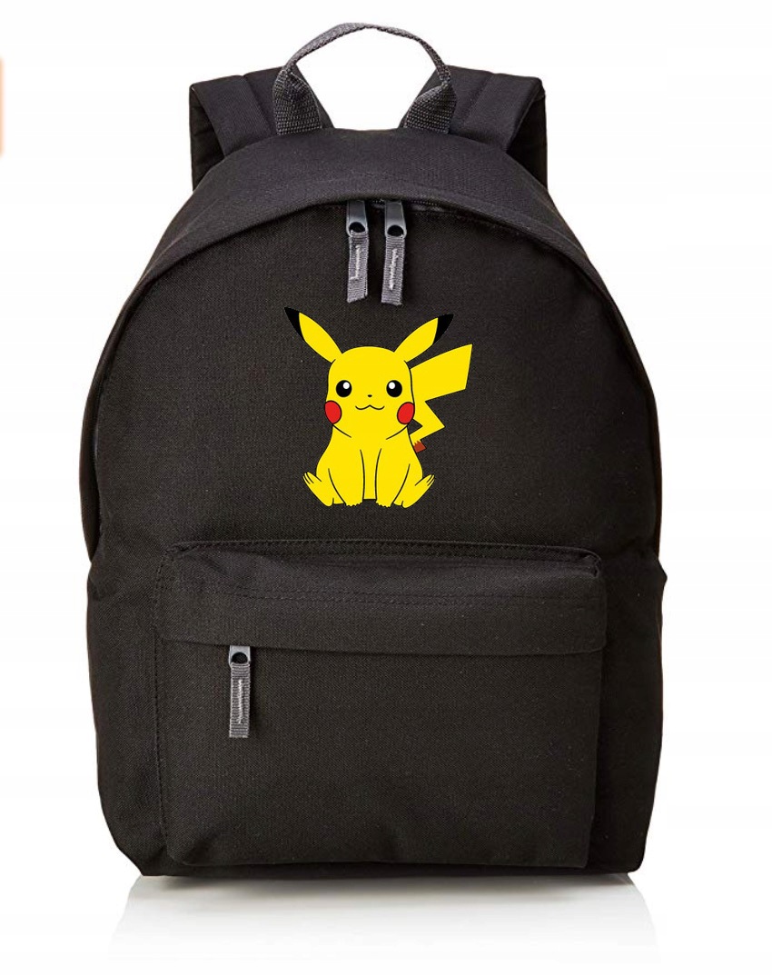 Školní batoh, Pokemon, Pikachu, černý, kvalita! 18L Odolný!