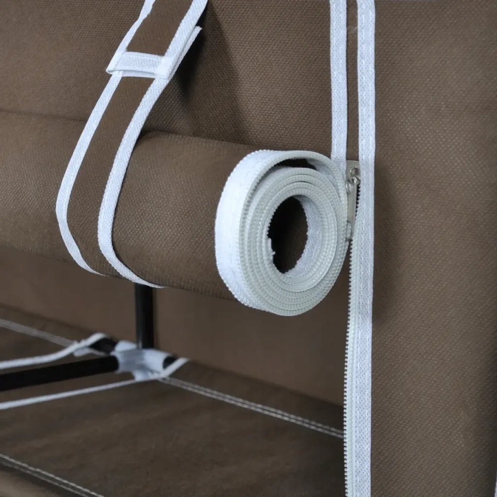 Materiałowa szafka na buty z osłoną, 115 x 28 x Marka VidaXL