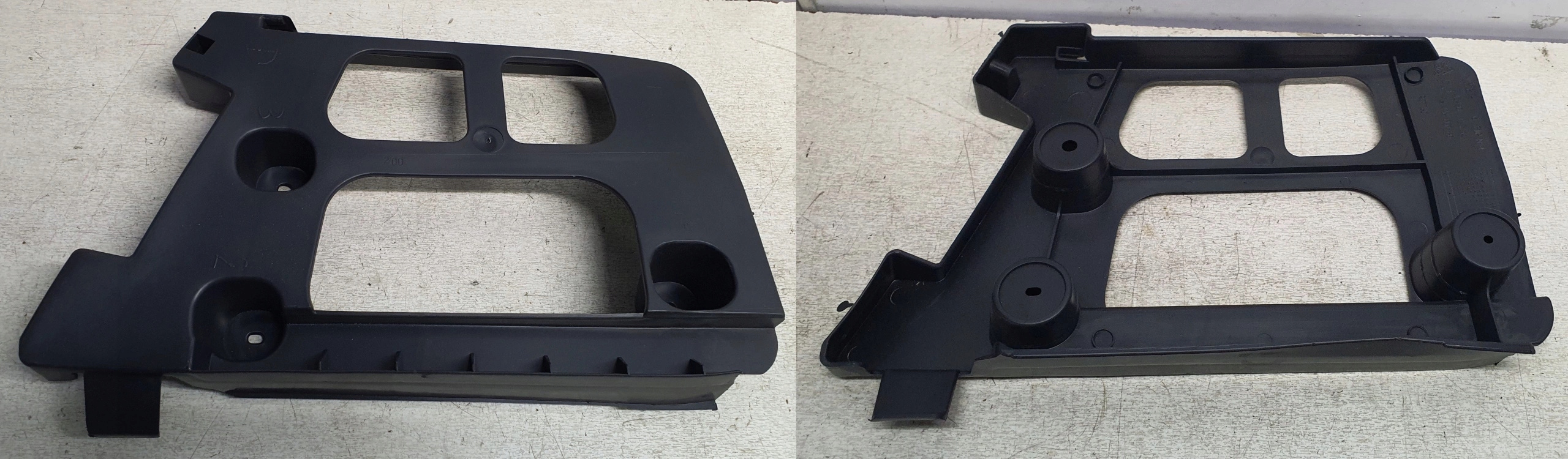Support plaque Support Arrière PEUGEOT 407 komplet