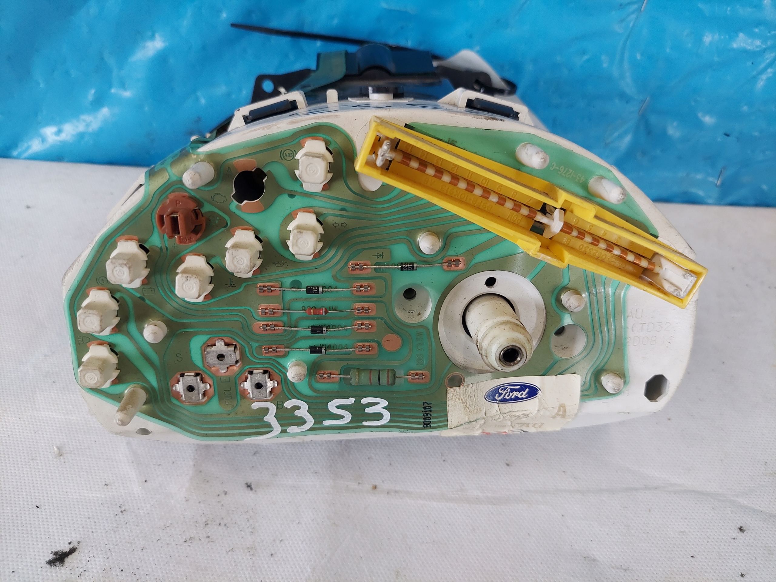 dials clock FORD KA MK and 1.3 B 97K8-10849AG