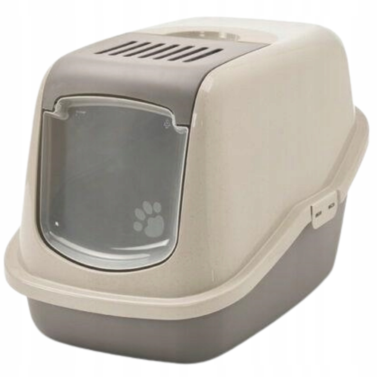 Levně Savic Toaleta pro kočky Nestor granitově šedá /56x39x38 cm