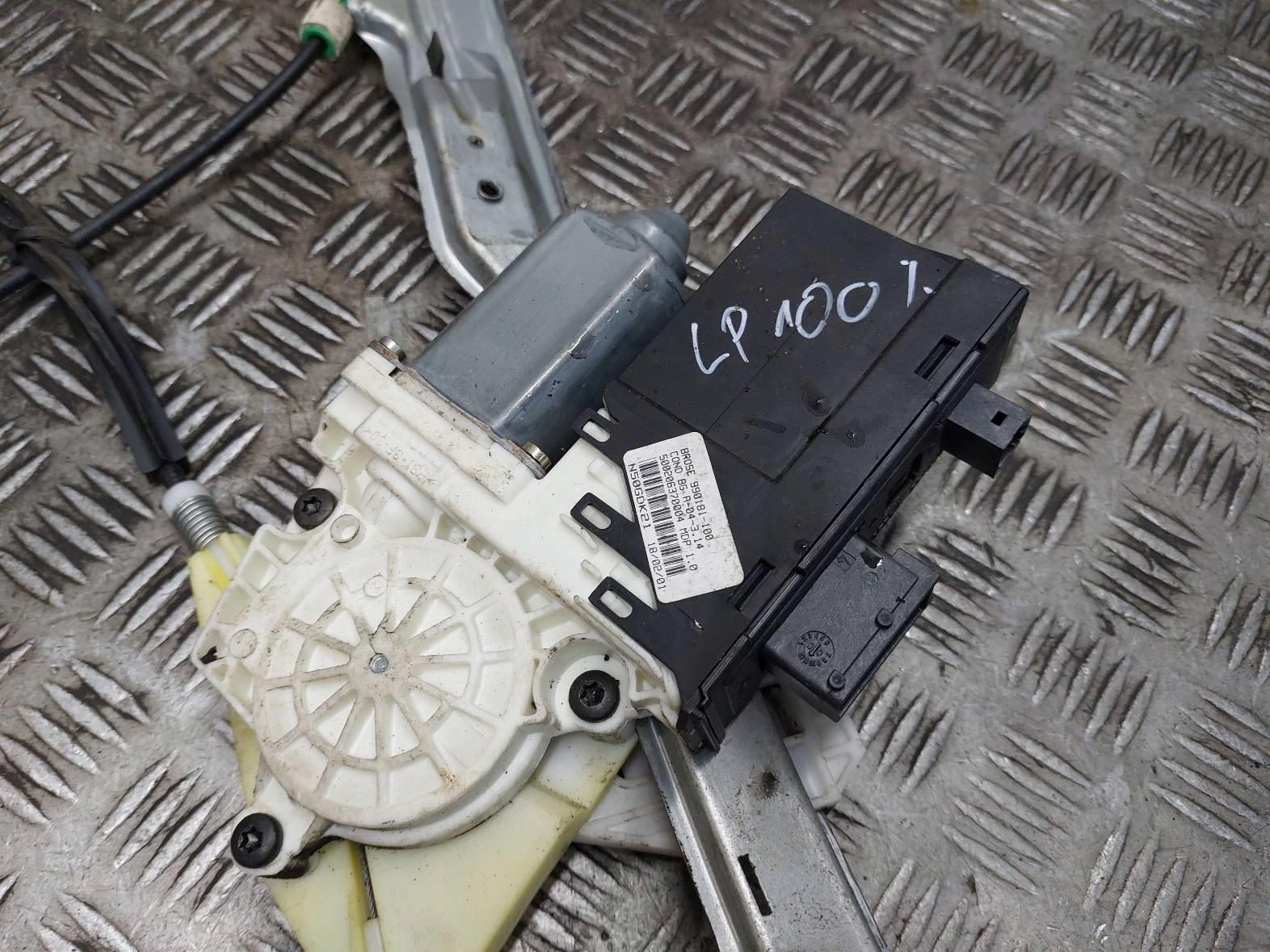 mechanism window regulator left front electrical CITROEN C5 and