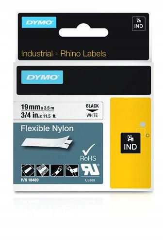 Etykiety Dymo Rhino Flexible Nylon 18489