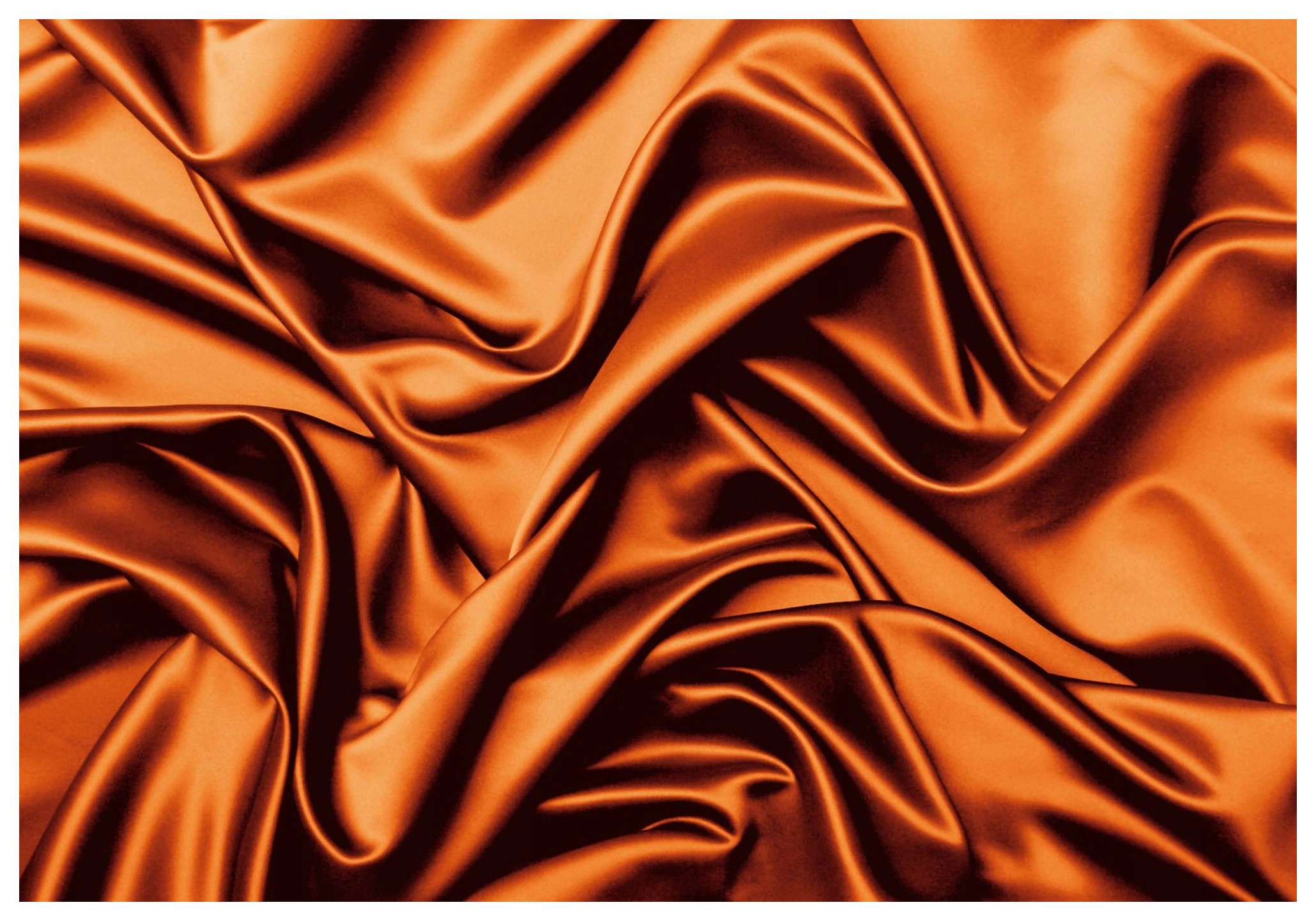 Fototapeta Oranžový hodvábny atlas 416x254 Elegantný lesk lepidlo