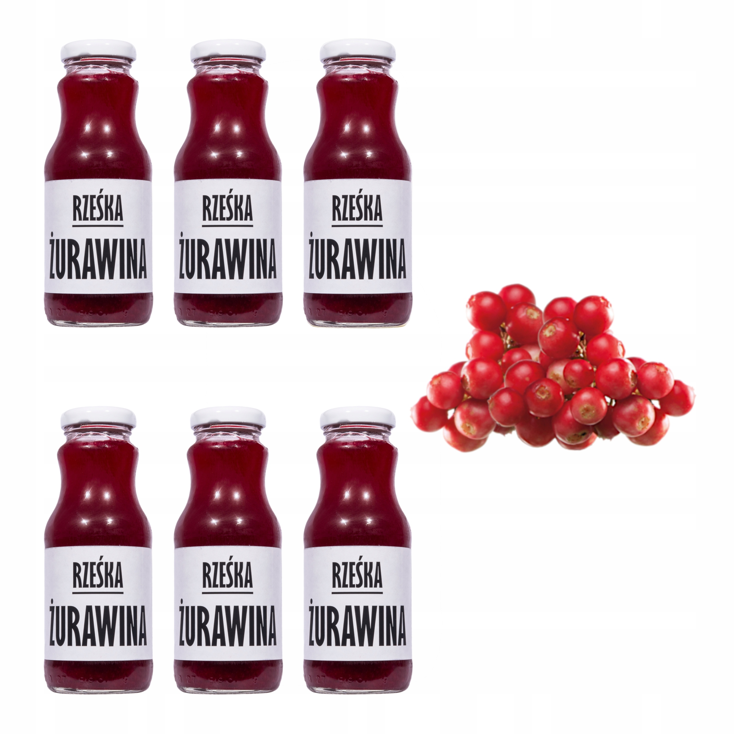 

6x Sok żurawinowy 250ml 100% Dla Zdrowia bez cukru