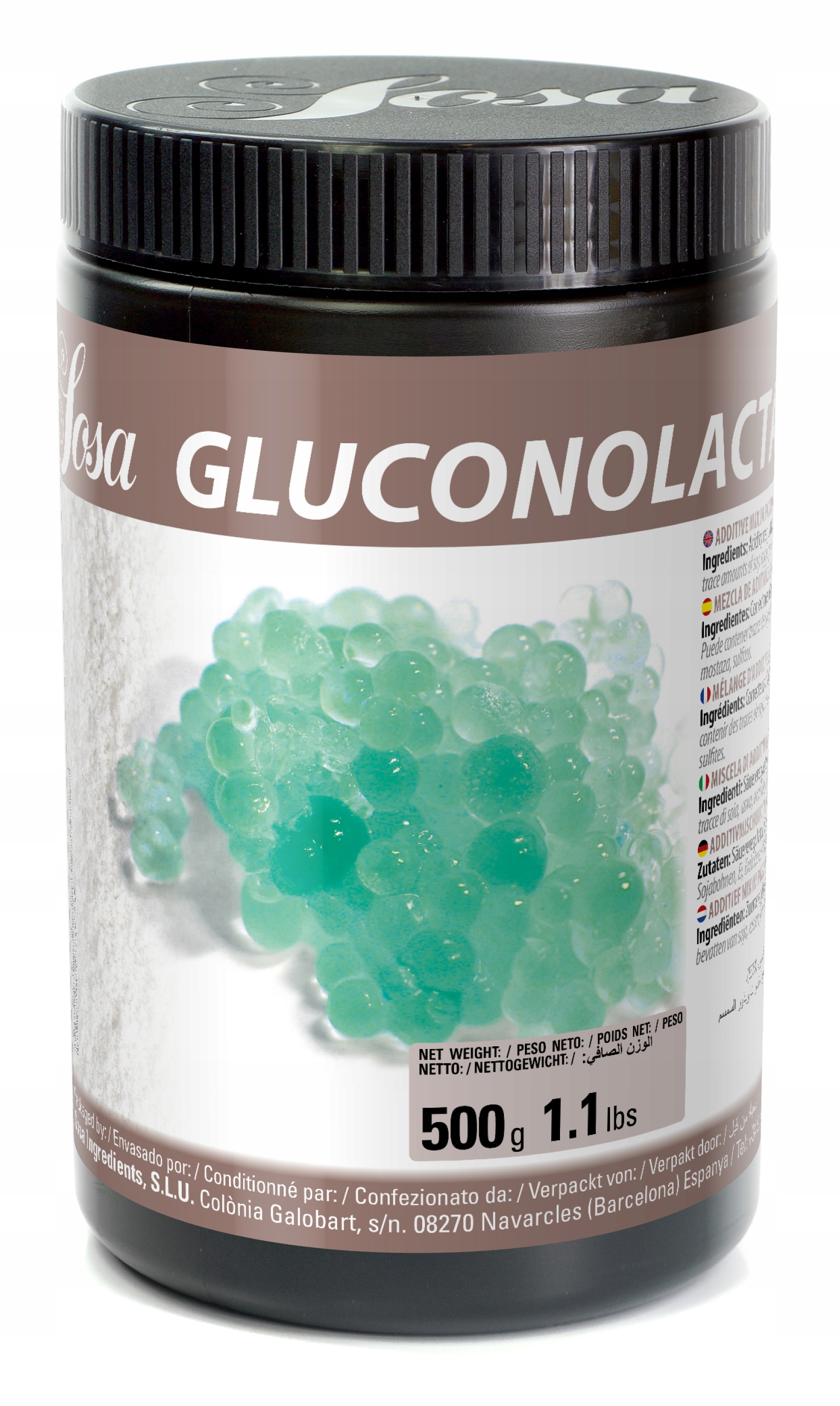 Gluconolactat želírující činidlo pro reverzní sférifikaci kaviáru Sosa 500 g