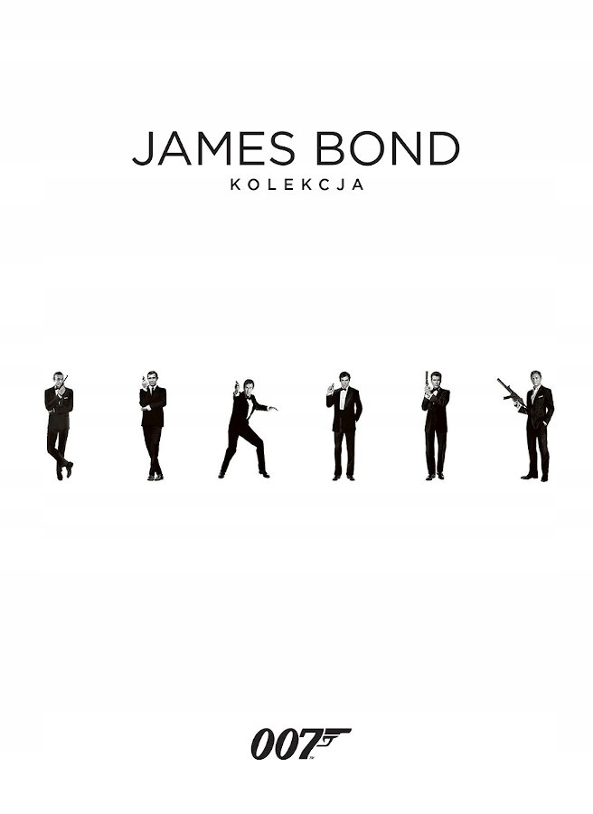 James Bond. Kompletná kolekcia, 24 DVD